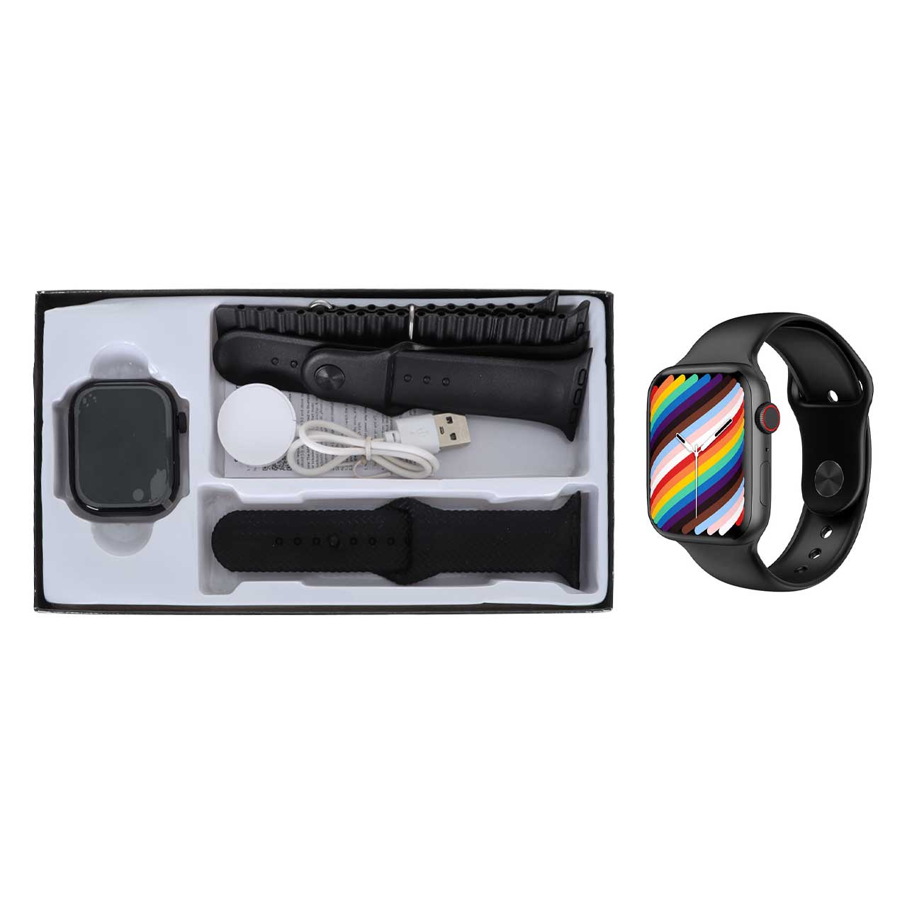 پک ساعت هوشمند teket مدل TX33 Pro Plus - مشکی