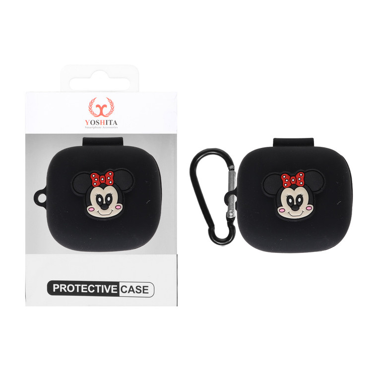 کاور ایرپاد سیلیکونی Yoshita عروسک برجسته QCY T13 ANC - طرح 3149 (پک دار)