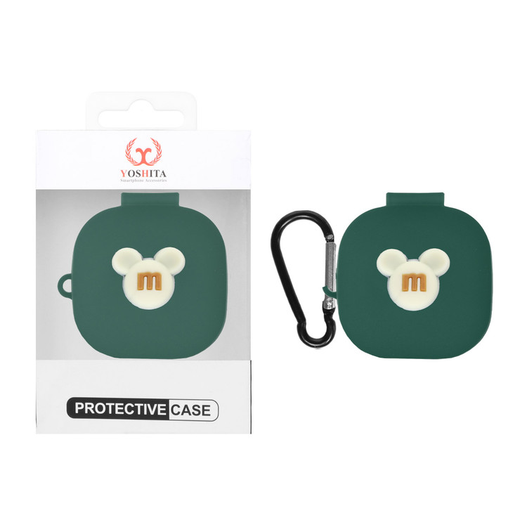 کاور ایرپاد سیلیکونی Yoshita عروسک برجسته QCY T13 ANC - طرح 3167 (پک دار)