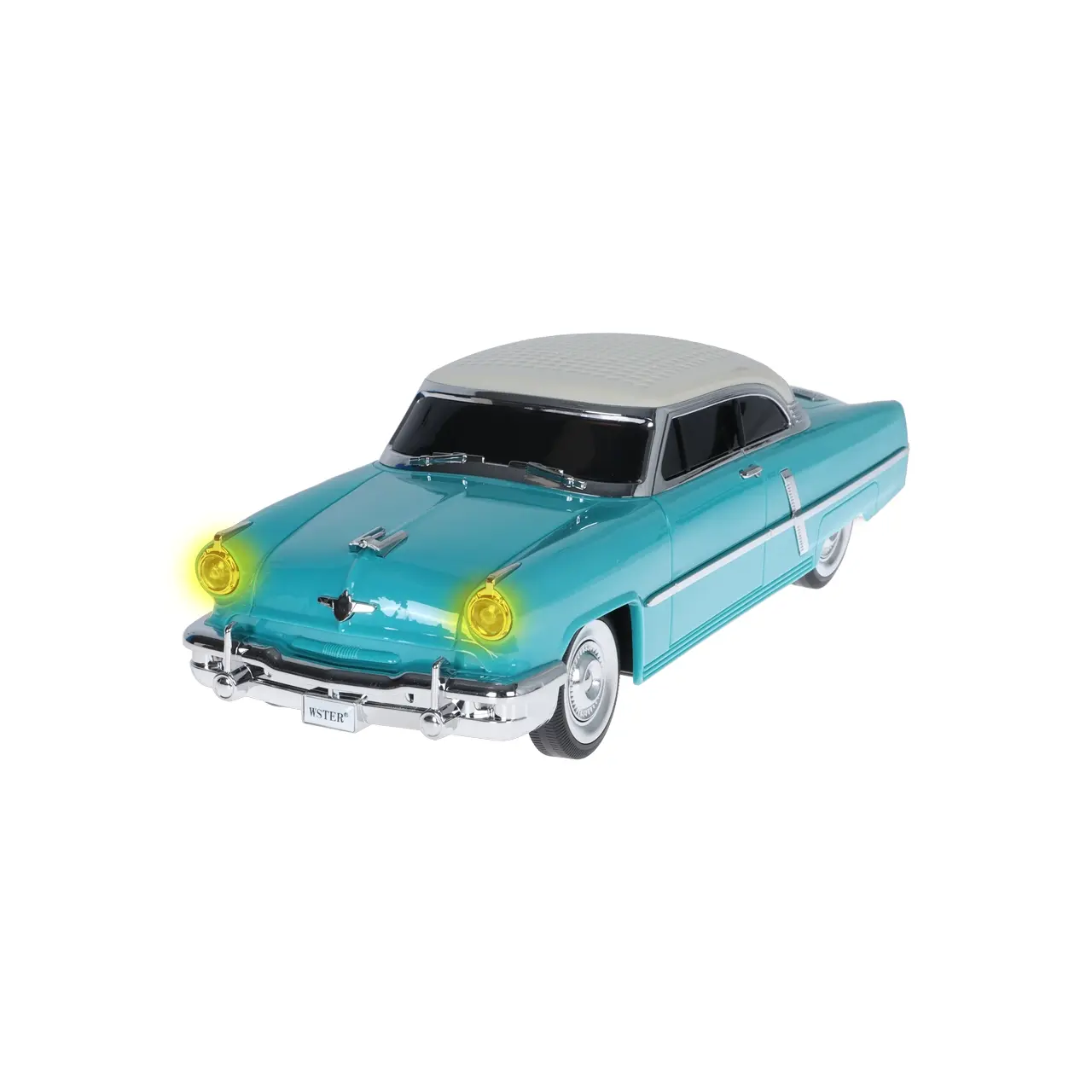 اسپیکر بی سیم طرح ماشین کلاسیک WSTER مدل WS-1957 - سبزآبی - MMX