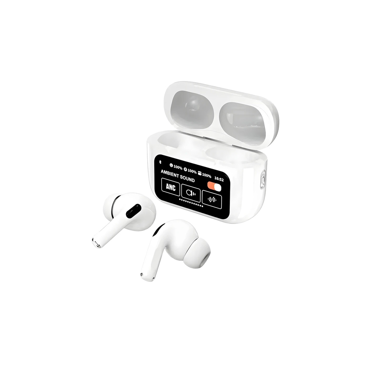 ایرفون بی سیم Touch Control ANC/ENC مدل A9 Pro - سفید کد 1
