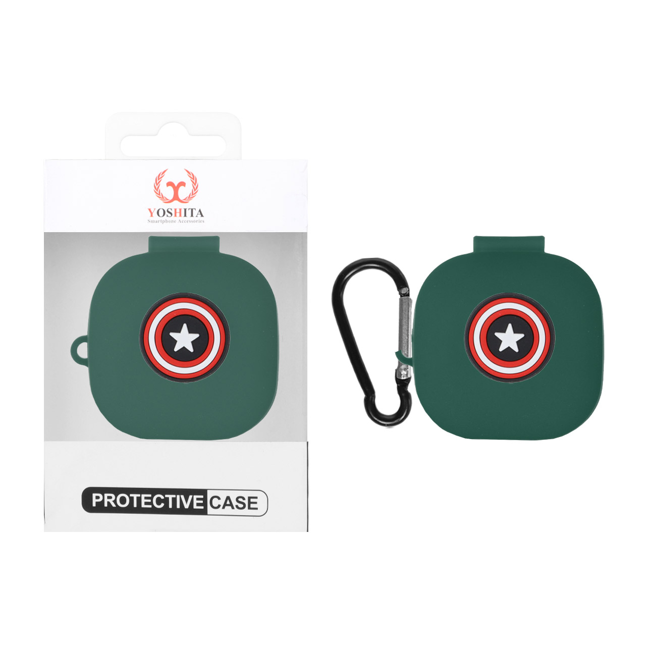 کاور ایرفون سیلیکونی Yoshita عروسک برجسته QCY T13 ANC - طرح 3170 (پک دار)