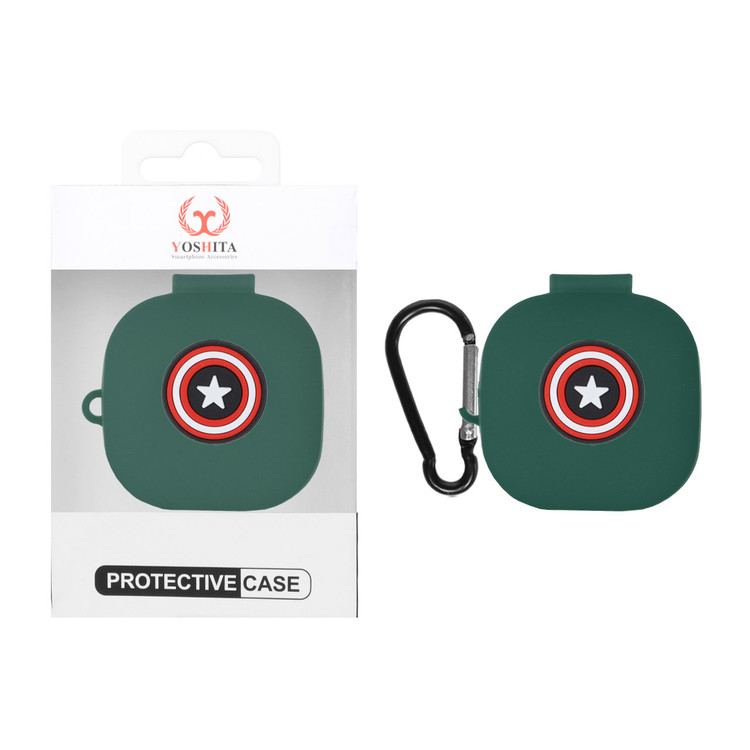 کاور ایرفون سیلیکونی Yoshita عروسک برجسته QCY T13 ANC - طرح 3170 (پک دار)