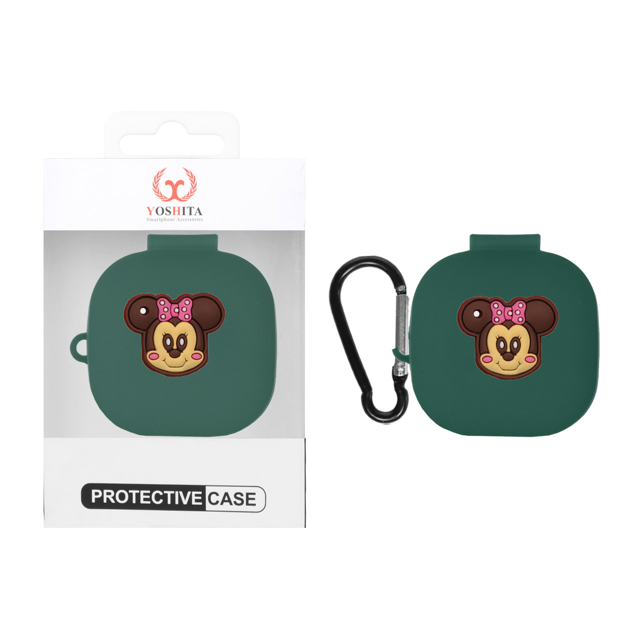 کاور ایرفون سیلیکونی Yoshita عروسک برجسته QCY T13 - طرح 3172 (پک دار)