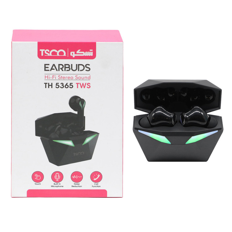 ایرپاد بی سیم TSCO مدل TH 5365 TWS - مشکی