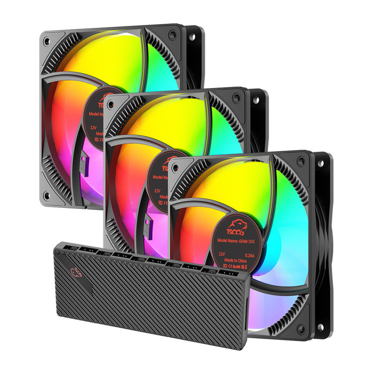 فن کیس تسکو مدل GFAN 300 Skadi Storm 3IN1