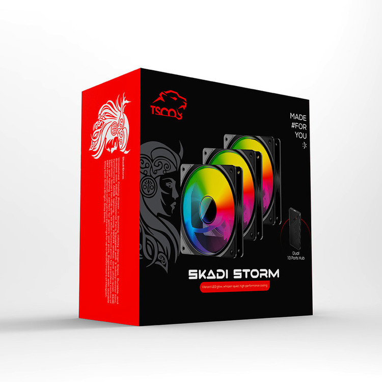 فن کیس تسکو مدل GFAN 300 Skadi Storm 3IN1