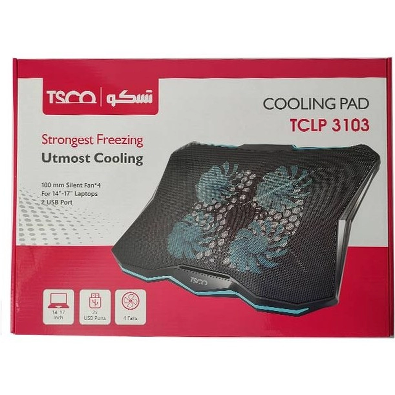 پایه خنک کننده لپ تاپ TSCO مدل TCLP 3103