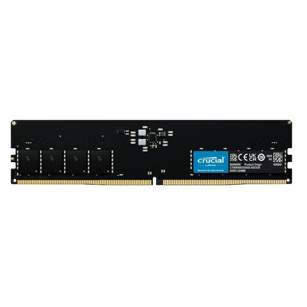 رم دسکتاپ کروشیال DDR5 تک کاناله 16 گیگابایت مدل CT16 فرکانس 4800 مگاهرتز تایمینگ CL40 و ولتاژ کاری 1.1 ولت