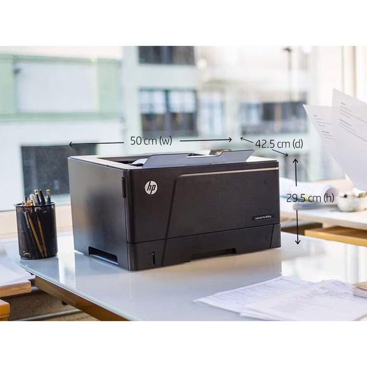 پرینتر اچ پی تک رنگ تک کاره با چاپ لیزری مدل LaserJet Pro M706n، سایز چاپ A3، سرعت و کیفیت بالای چاپ