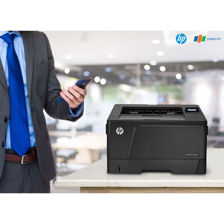 پرینتر اچ پی تک رنگ تک کاره با چاپ لیزری مدل LaserJet Pro M706n، سایز چاپ A3، سرعت و کیفیت بالای چاپ