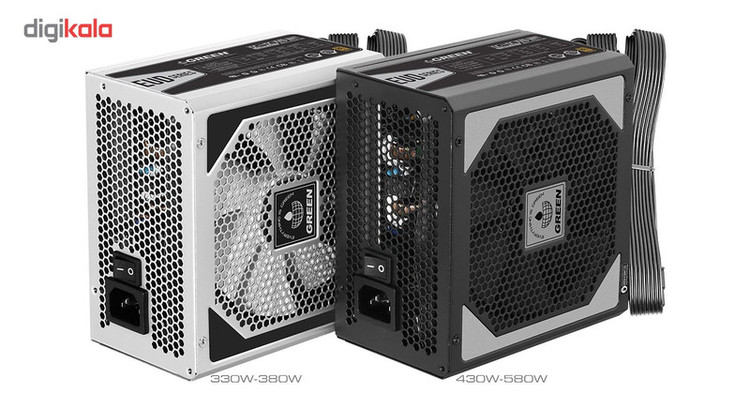 منبع تغذیه کامپیوتر گرین مدل GP530A-EUD