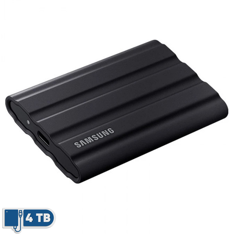 اس اس دی اکسترنال سامسونگ مدل T7 Shield ظرفیت 4 ترابایت رابط USB 3.2 Gen2