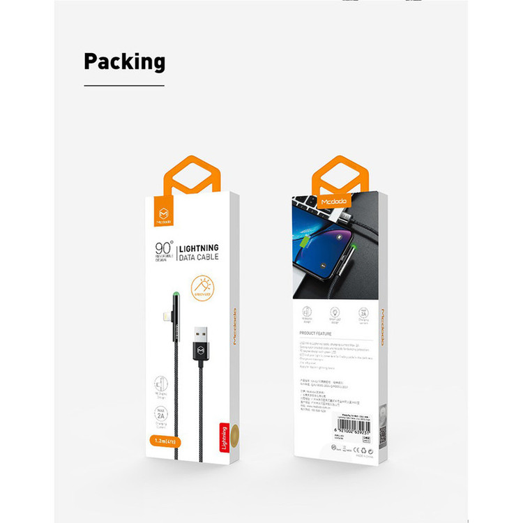 کابل تبدیل USB به لایتنینگ مک دودو مدل CA-6270 طول 1.2 متر