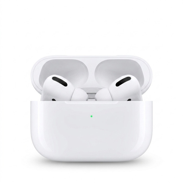 هدفون بلوتوثی اپل مدل AirPods Pro 2nd Generation با نویز کنسلینگ فعال (ANC)، نویز کنسلینگ میکروفون (ENC)، درگاه شارژ USB Type-C، با قابلیت شارژ بیسیم، دارای میکروفون دوگانه از نوع Beamforming، مقاومت در برابر رطوبت و عرق