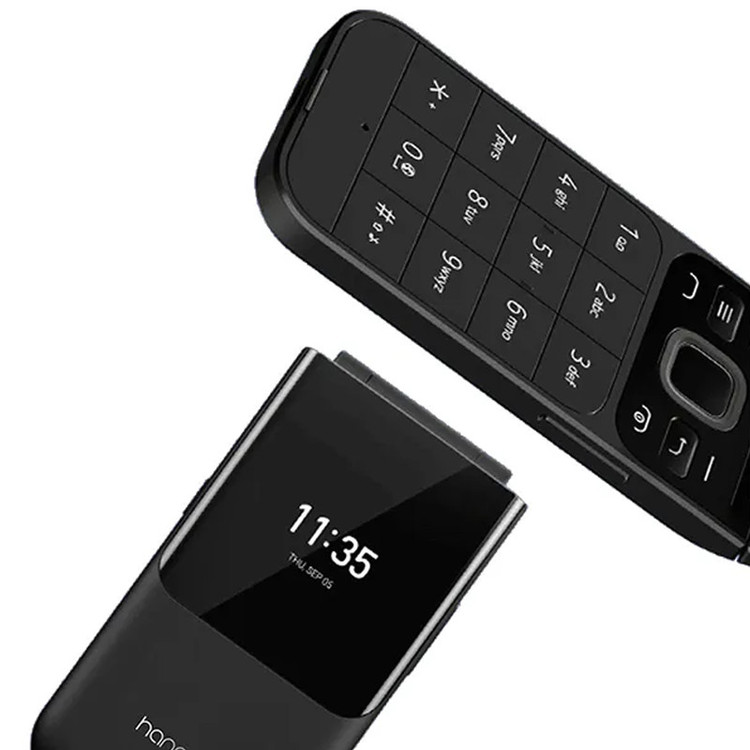 گوشی موبایل هانوفر مدل 2720 Flip دو سیم کارت ظرفیت 128 مگابایت و رم 128 مگابایت