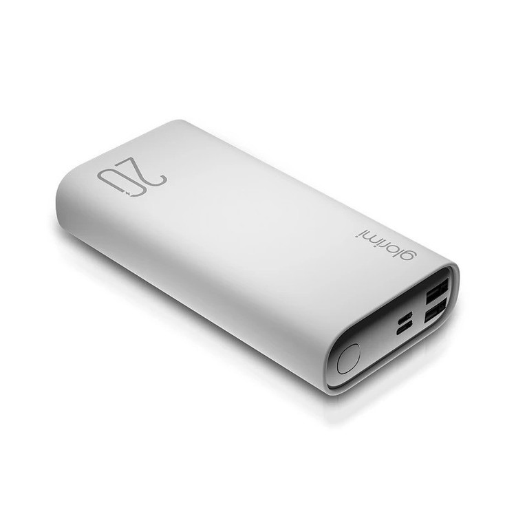 پاوربانک 22.5 وات گلوریمی مدل LIGHTCORE ظرفیت 20000 میلیآمپرساعت به همراه کابل USB-C
