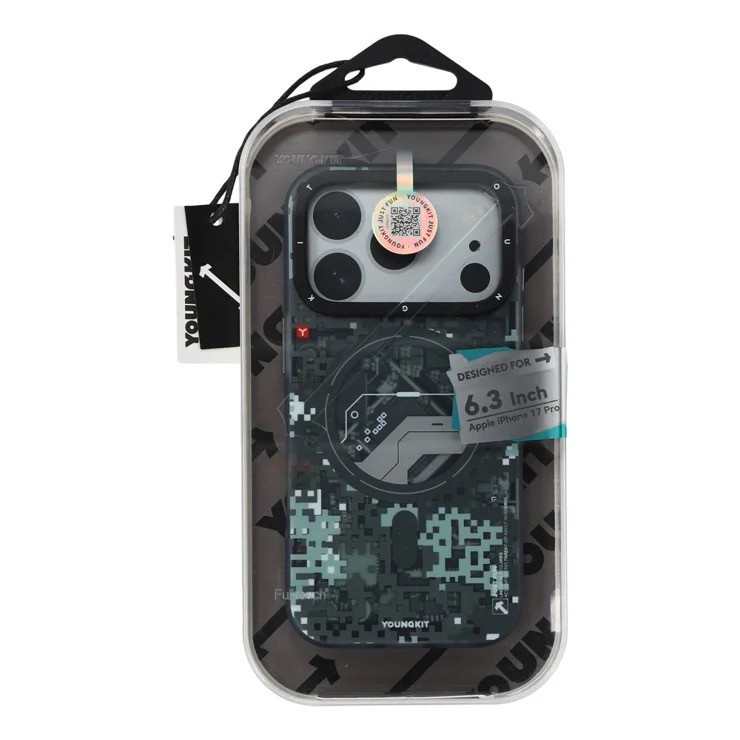 کاور یانگ کیت مدل ارتشی مناسب برای گوشی موبایل اپل Iphone 17 Pro