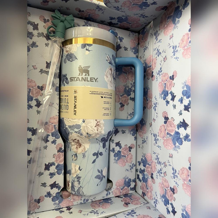 تراول ماگ مدل LOVESHACKFANCY QUENCHER H2.0 TUMBLER گنجایش ۱.۱۸ لیتر