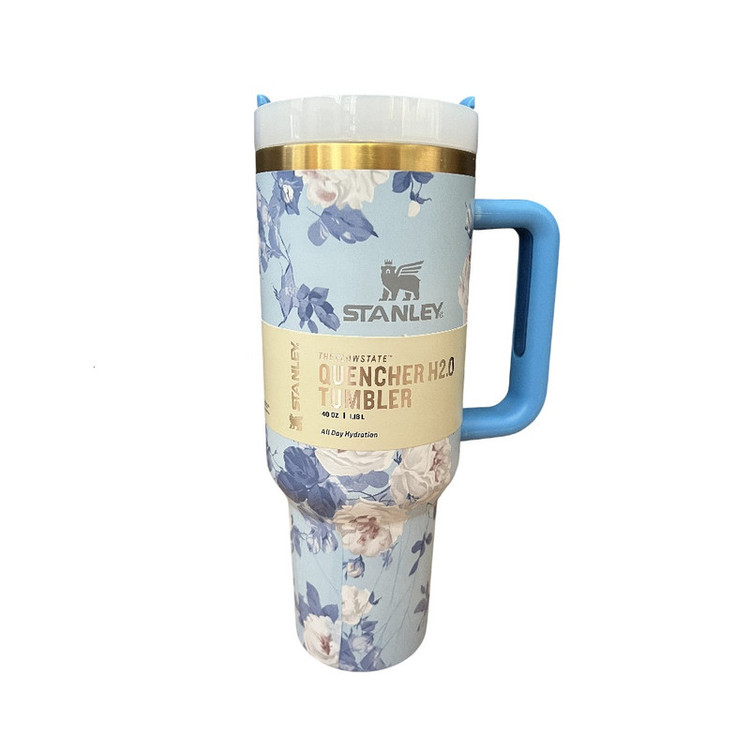 تراول ماگ مدل LOVESHACKFANCY QUENCHER H2.0 TUMBLER گنجایش ۱.۱۸ لیتر
