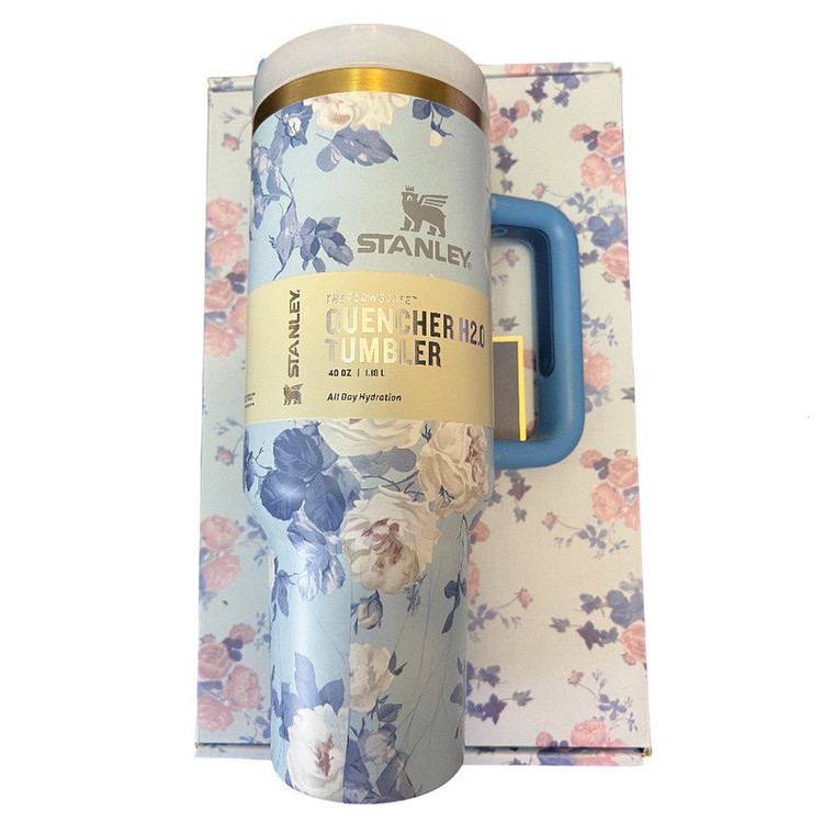 تراول ماگ مدل LOVESHACKFANCY QUENCHER H2.0 TUMBLER گنجایش ۱.۱۸ لیتر