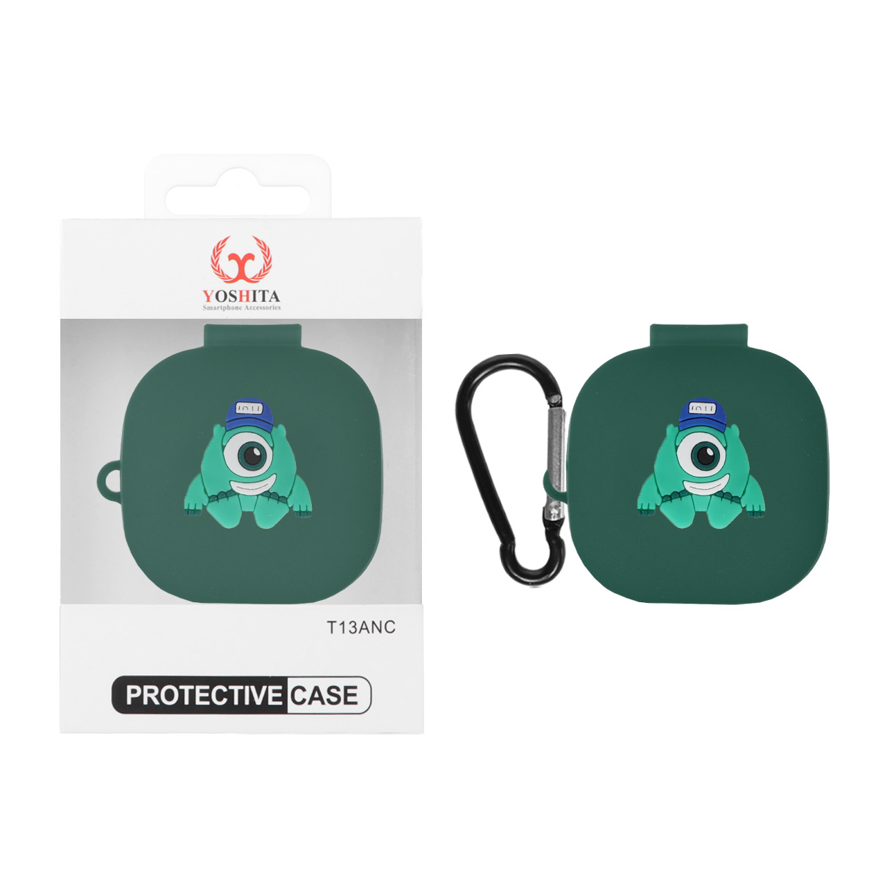 کاور ایرفون سیلیکونی Yoshita عروسک برجسته QCY T13 ANC - طرح 145 (پک دار)