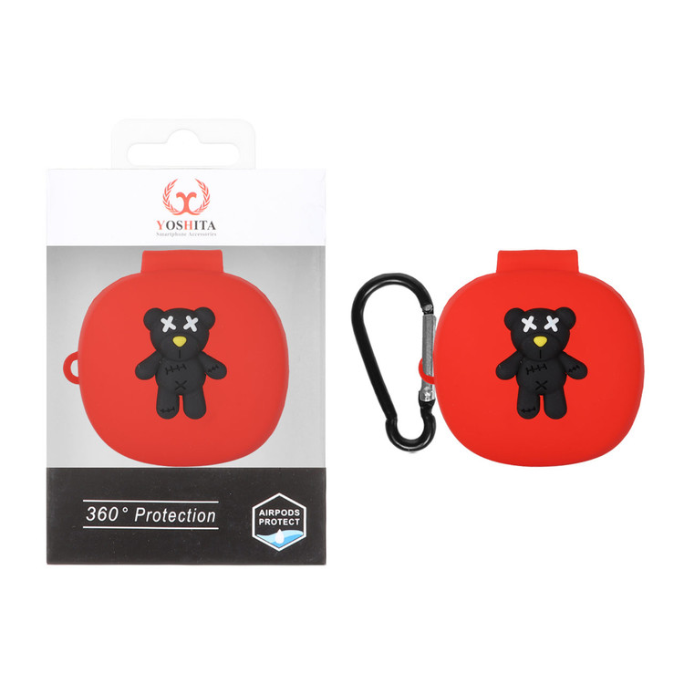 کاور ایرفون سیلیکونی Yoshita عروسک برجسته QCY T13X - طرح 189 (پک دار)