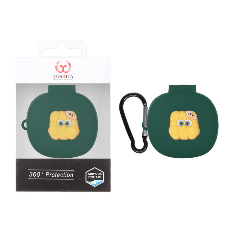 کاور ایرفون سیلیکونی Yoshita عروسک برجسته QCY T13X - طرح 219 (پک دار)