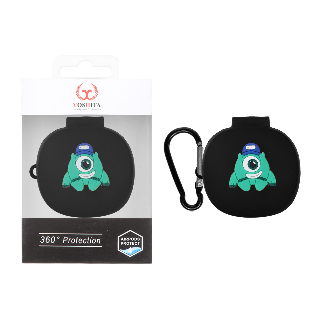 کاور ایرفون سیلیکونی Yoshita عروسک برجسته QCY T13X - طرح 261 (پک دار)