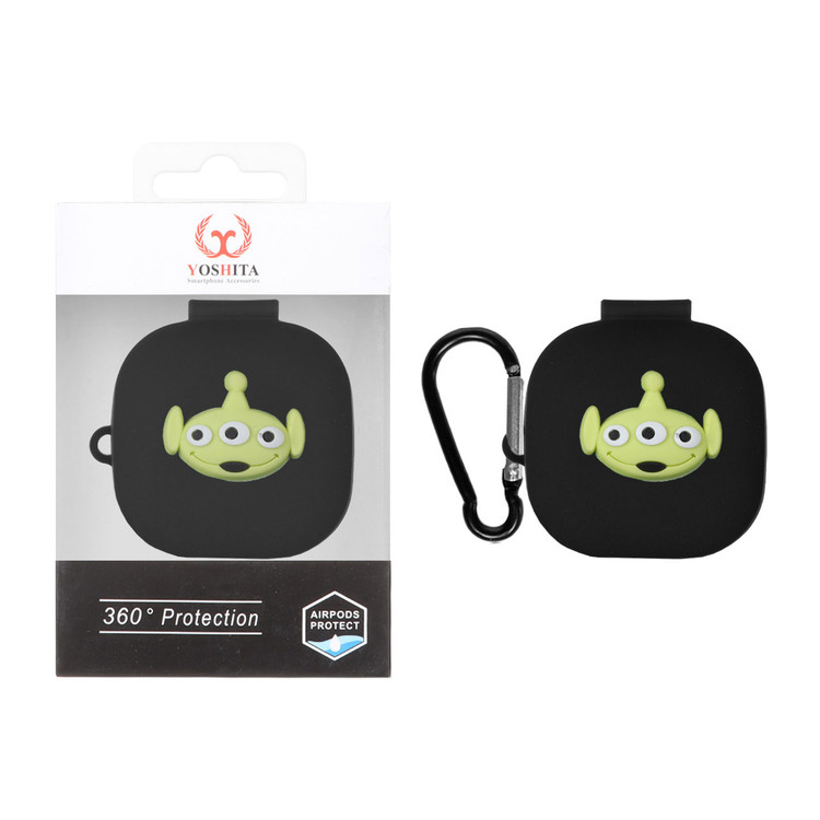 کاور ایرفون سیلیکونی Yoshita عروسک برجسته QCY T13 ANC - طرح 117 (پک دار)