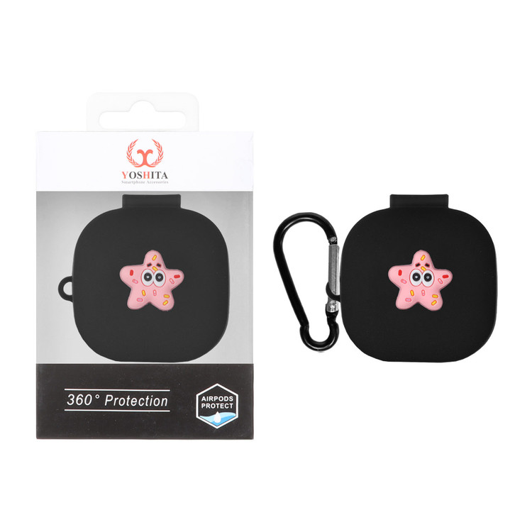 کاور ایرفون سیلیکونی Yoshita عروسک برجسته QCY T13 - طرح 308 (پک دار)