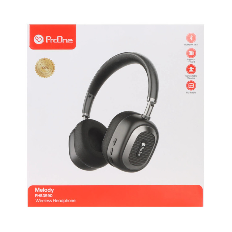 هدفون بی سیم ProOne مدل PHB3590 Melody - مشکی