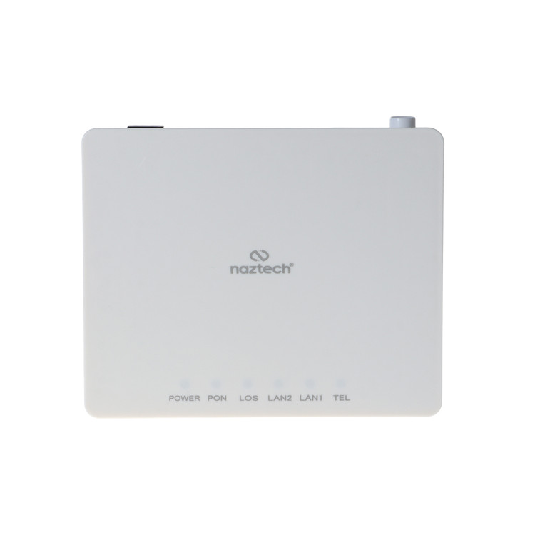 مودم فیبرنوری Naztech مدل NZT-8120C - سفید (تحت لیسانس شرکت Huawei)(گارانتی یکساله هایپرسل)