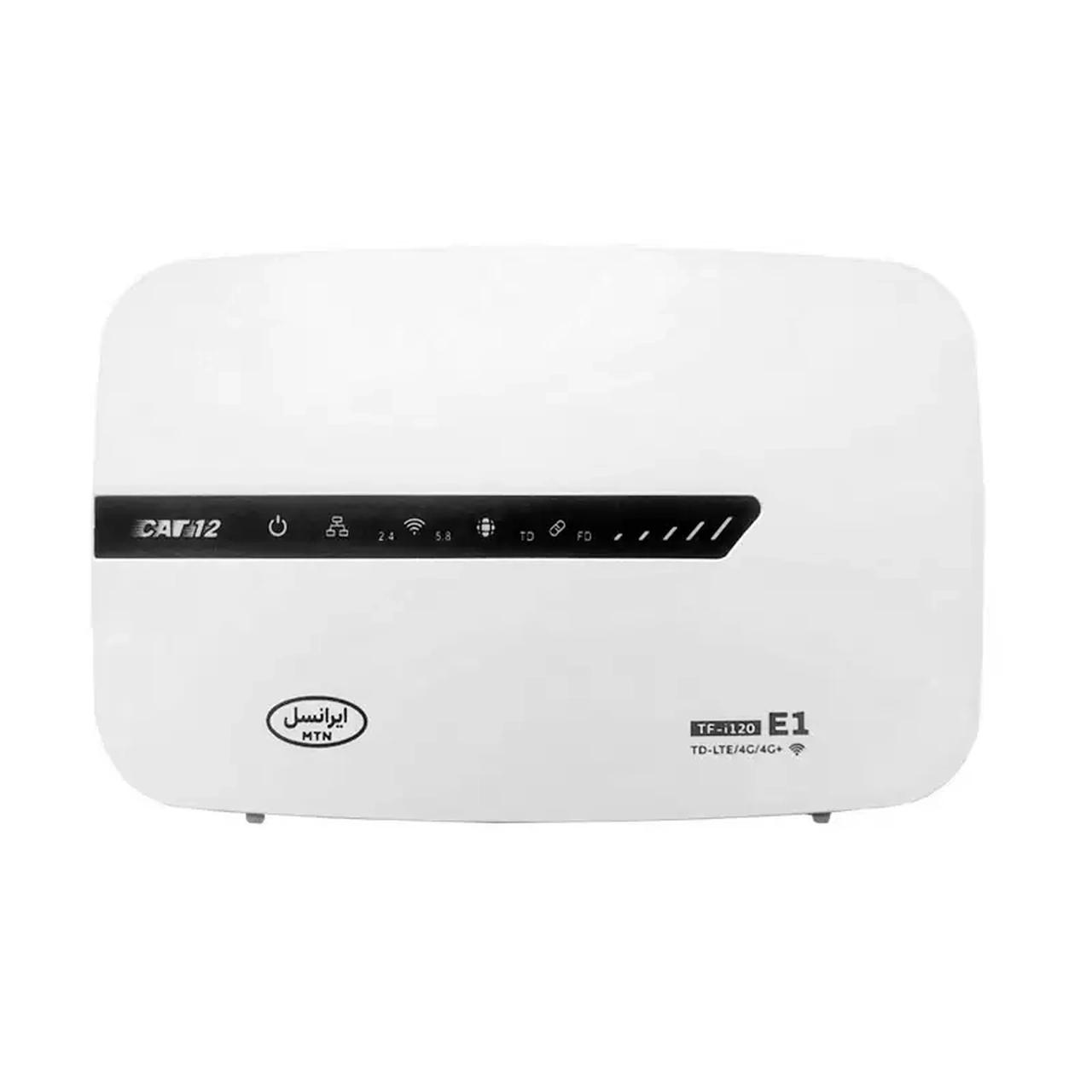 مودم رومیزی ایرانسل مدل TF-i20 E1 TD-LTE / 4G - سفید (Unlocked)(گارانتی یکساله باهم اندیشان)