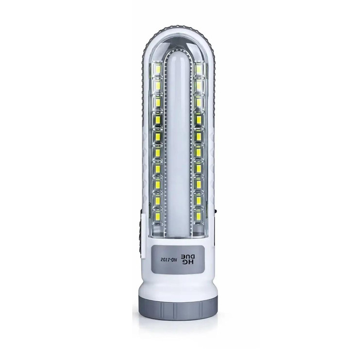 لامپ شارژی HGDUE مدل HG-7102 LED - سفید