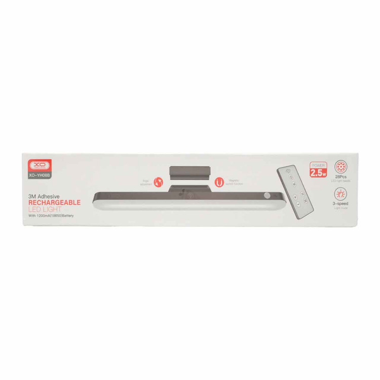 لامپ LED شارژی XO مدل XO-YH08B-مشکی (دارای ریموت کنترل)