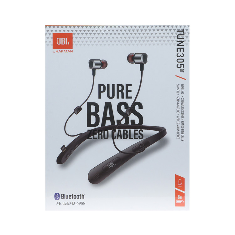 هندزفری گردنی JBL مدل TUNE 305 BT MJ-6988 - مشکی - NIK