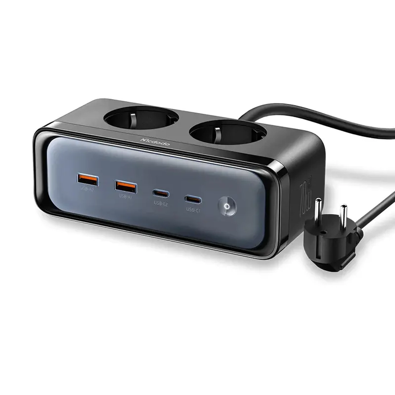 شارژر رومیزی و چندراهی برق Mcdodo مدل CH-461 70W - مشکی (گارانتی متین) - اصلی