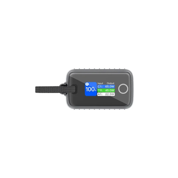 پاوربانک PD و فست شارژ Energizer 100W 25000mAh مدل XP25001PD - خاکستری (گارانتی متین)