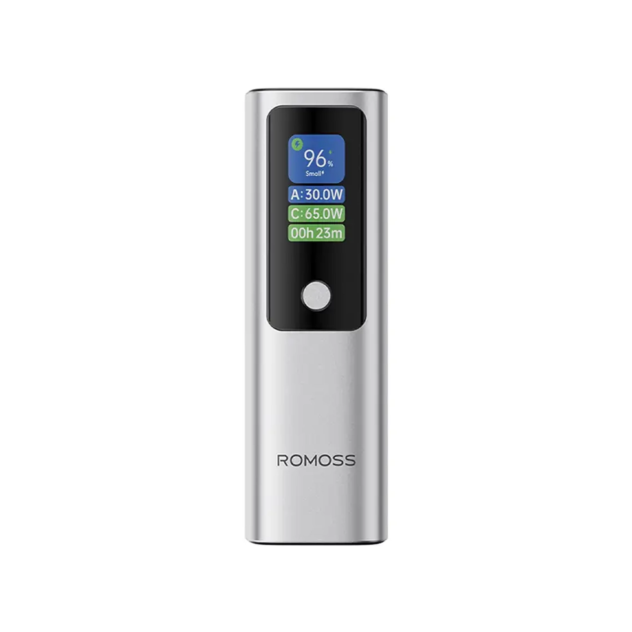پاوربانک PD و فست شارژ Romoss 130W 10000mAh مدل PPU10-128-S533H - خاکستری (گارانتی متین)