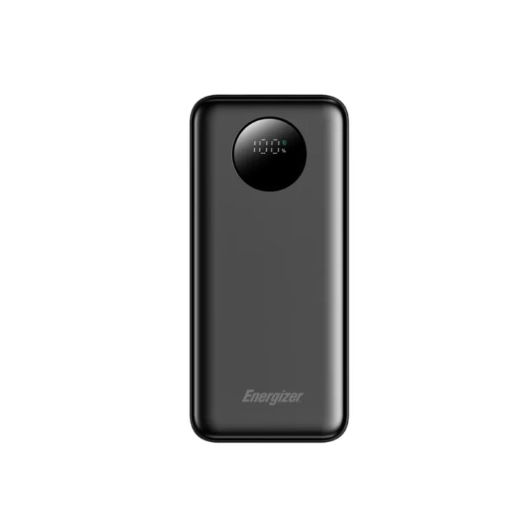 پاوربانک PD و فست شارژ Energizer 22.5W 30000mAh مدل UE30090PQ - مشکی (گارانتی متین)