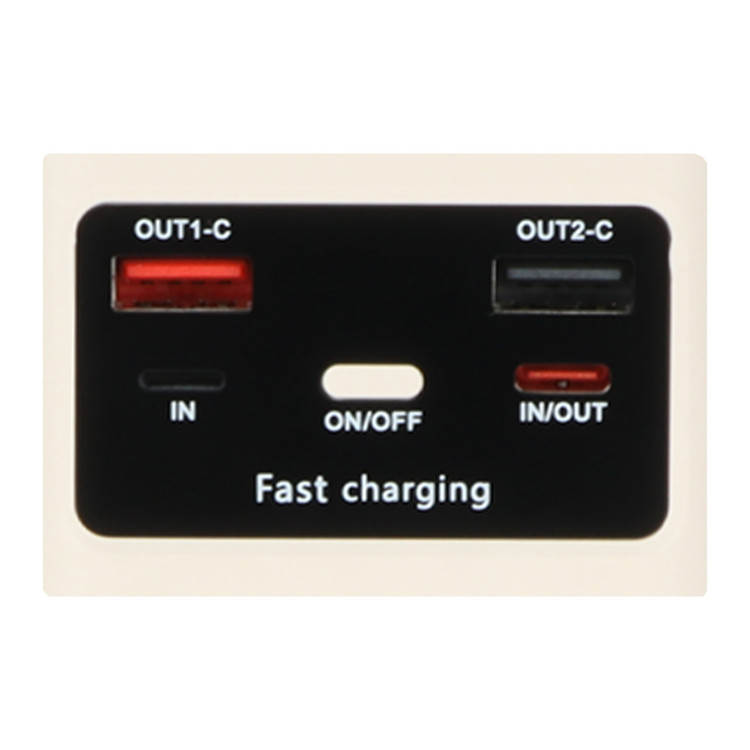 پاوربانک PD و فست شارژ Max 50000mAh مدل MZ-16 22.5W - سفید - MMX