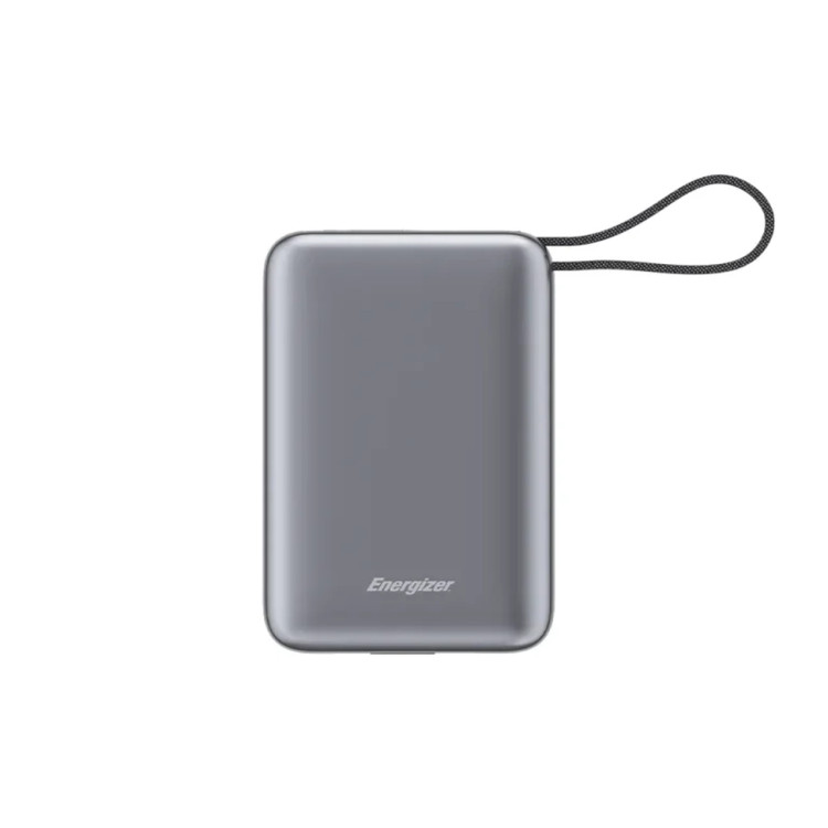 پاوربانک PD و فست شارژ Energizer 22.5W 20000mAh مدل UE20085PQ - خاکستری (گارانتی متین)