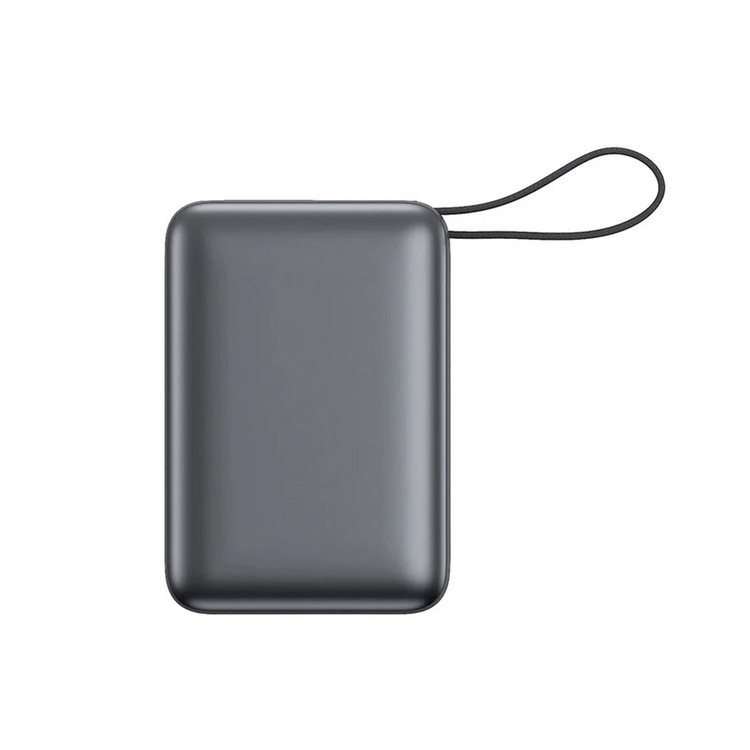پاوربانک PD و فست شارژ QCY 45W 20000mAh مدل PB20A - خاکستری (گارانتی تعویض یکساله شرکتی)