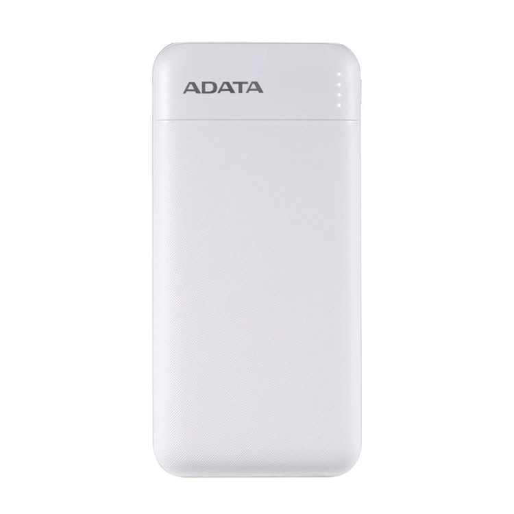 پاوربانک فست شارژ ADATA 18W 10000mAh مدل C100 - سفید (گارانتی آونگ)