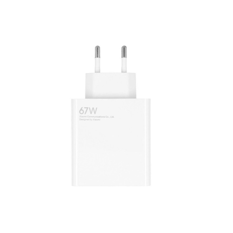شارژر دیواری فست تک پورت Xiaomi مدل MDY-11-EZ 67W - سفید - KZN (گارانتی شش ماهه Kezen)