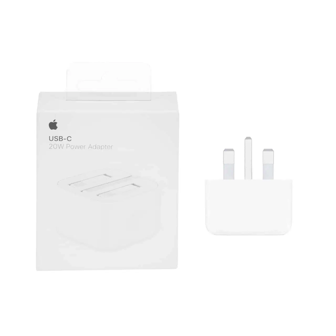 شارژر دیواری اپل سه پین مدل MHJF3B/A 20W - سفید (گارانتی شش ماهه نیکان همراه)