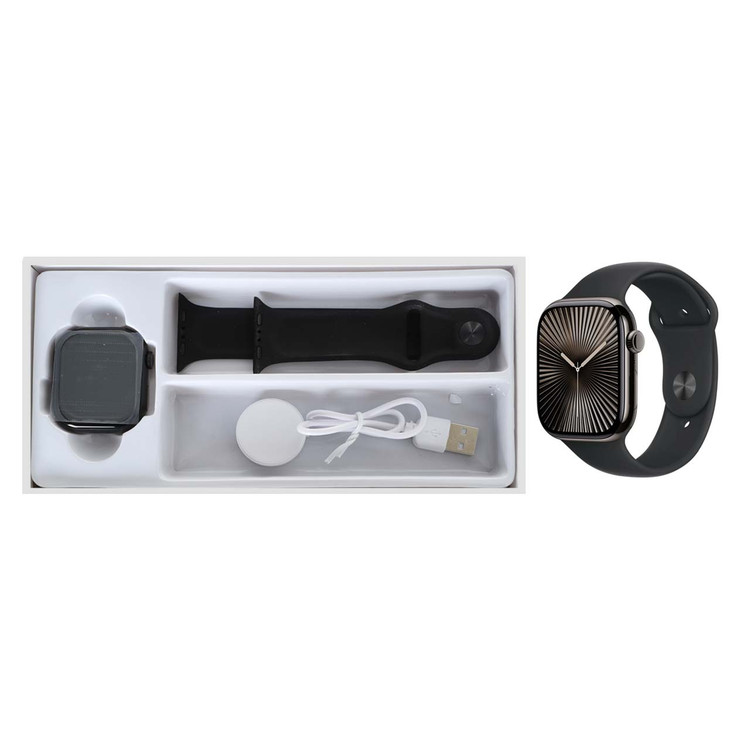 پک ساعت هوشمند KEQIWEAR مدل KW62 Max - مشکی