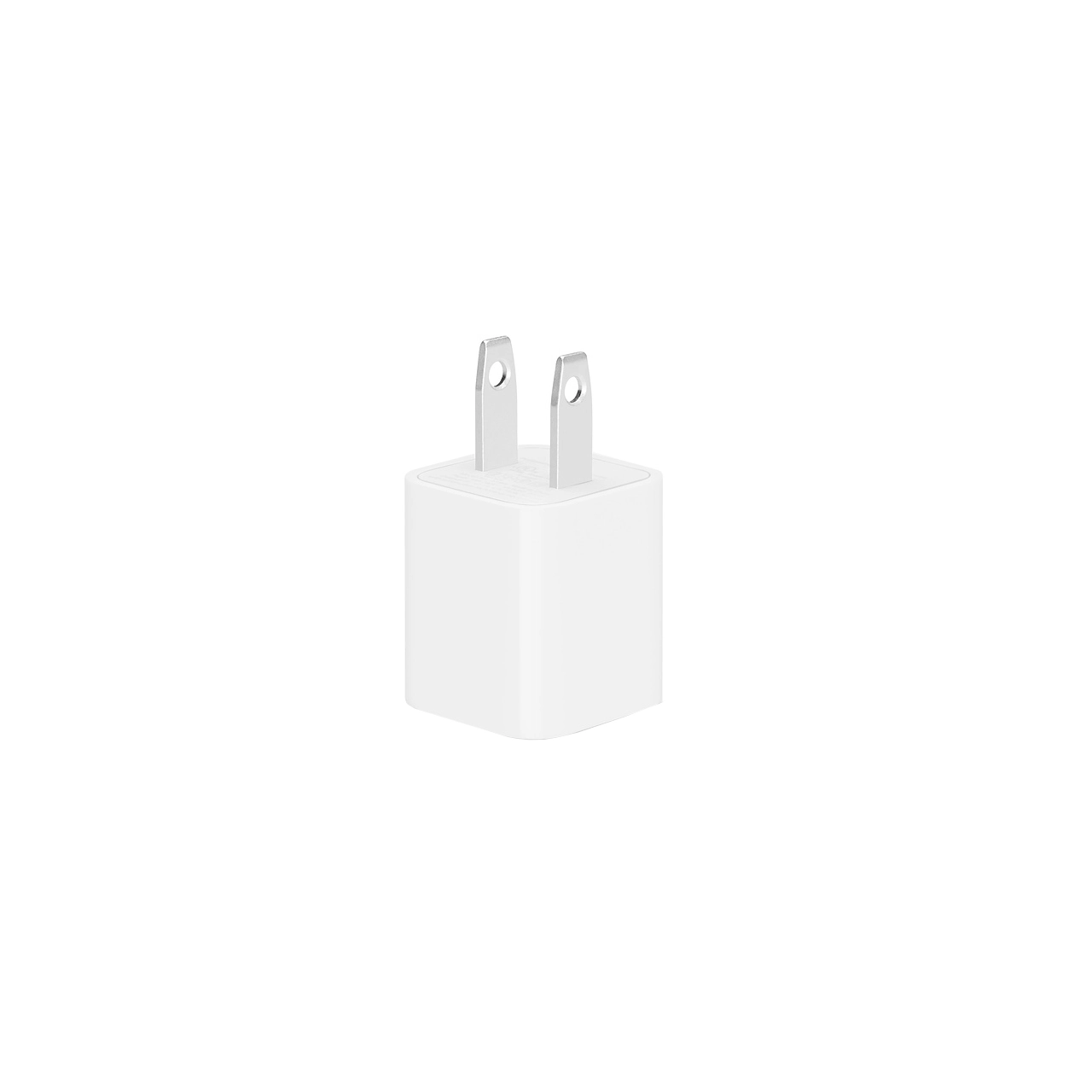 شارژر دیواری تک پورت Apple مدل A1385 5W - سفید - KZN (اصل چین)