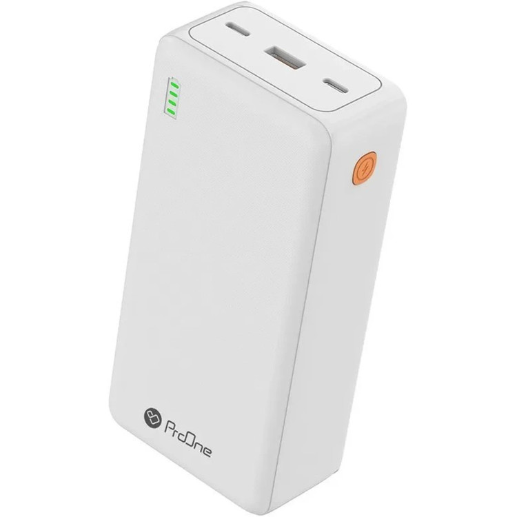 پاوربانک فست شارژ ProOne 22.5W 30000mAh مدل PPB5303 - سفید (یکساله کاوان)